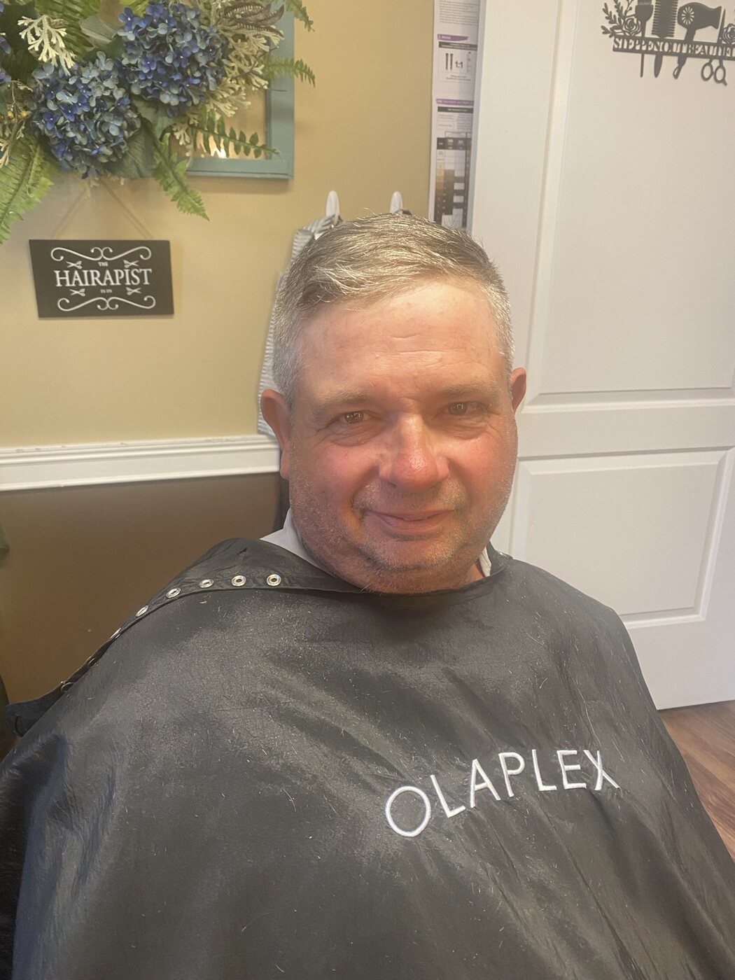 Classic short men's haircut